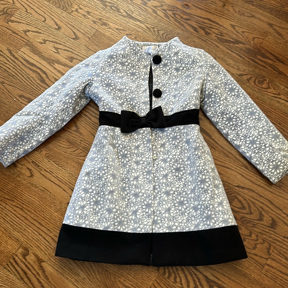 Grey dress coat
